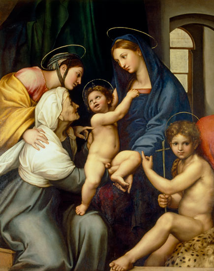 Raffaello Santi: Die Madonna mit dem Fensterrahmen